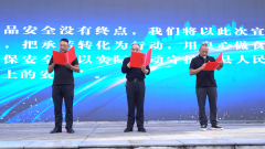 青川县食安办还组织开展了乡镇食物平安工功课